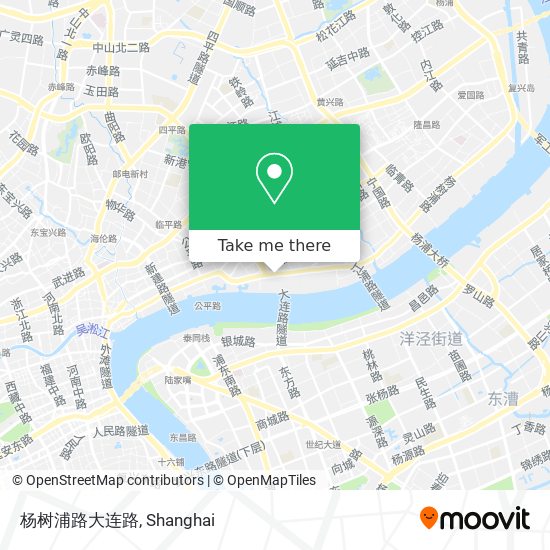 杨树浦路大连路 map