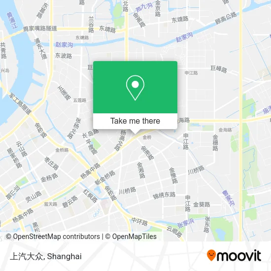 上汽大众 map