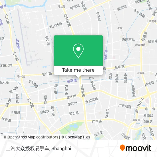 上汽大众授权易手车 map