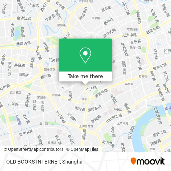 OLD BOOKS INTERNET map