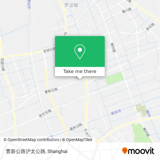 曹新公路沪太公路 map