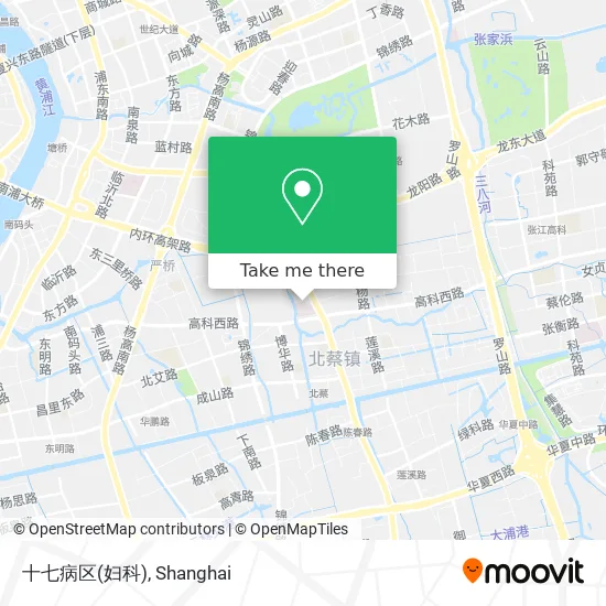 十七病区(妇科) map