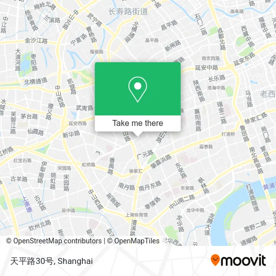 天平路30号 map