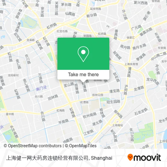 上海健一网大药房连锁经营有限公司 map