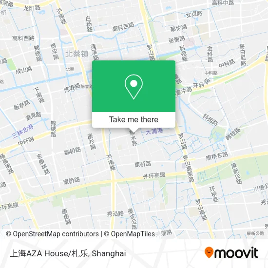 上海AZA House/札乐 map