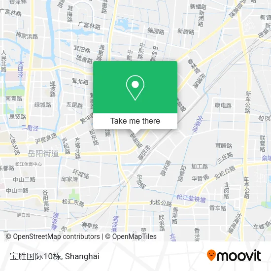 宝胜国际10栋 map