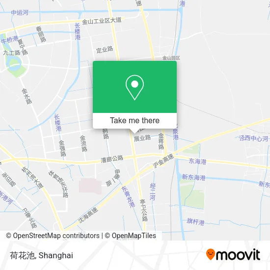 荷花池 map