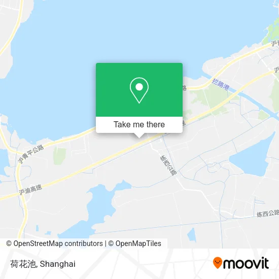 荷花池 map