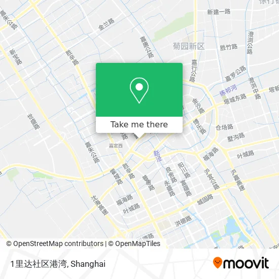1里达社区港湾 map