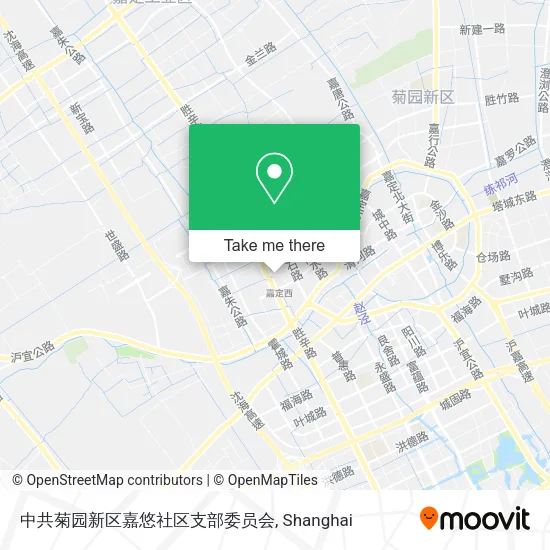 中共菊园新区嘉悠社区支部委员会 map