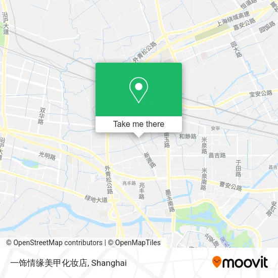 一饰情缘美甲化妆店 map