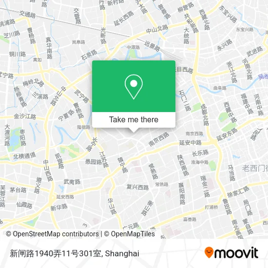 新闸路1940弄11号301室 map
