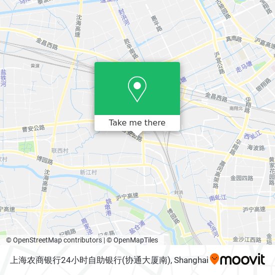 上海农商银行24小时自助银行(协通大厦南) map