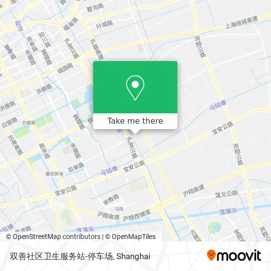 双善社区卫生服务站-停车场 map