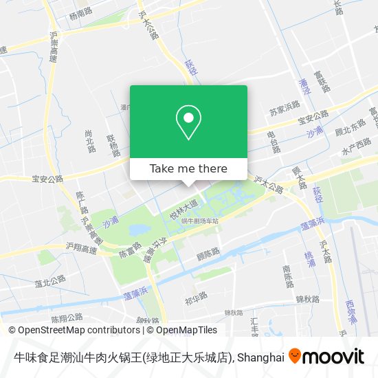 牛味食足潮汕牛肉火锅王(绿地正大乐城店) map