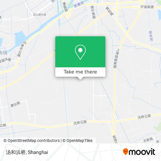 汤和浜桥 map