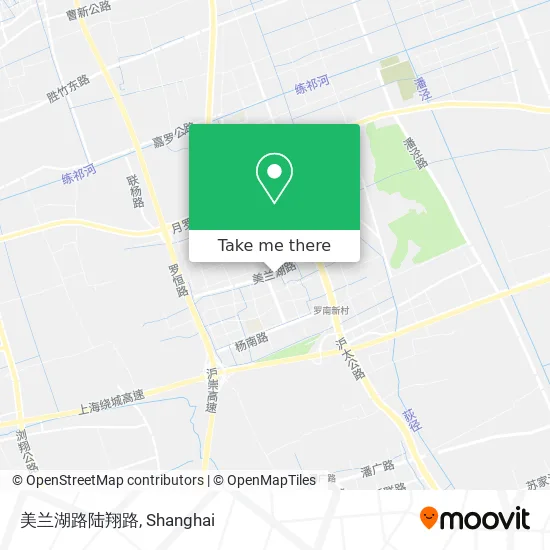 美兰湖路陆翔路 map