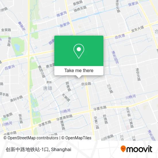 创新中路地铁站-1口 map