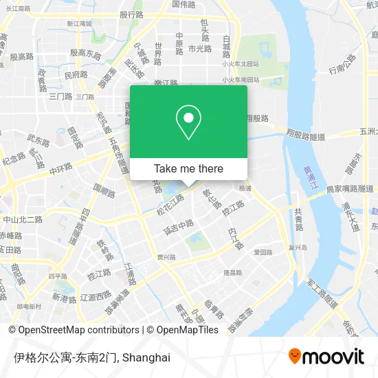伊格尔公寓-东南2门 map