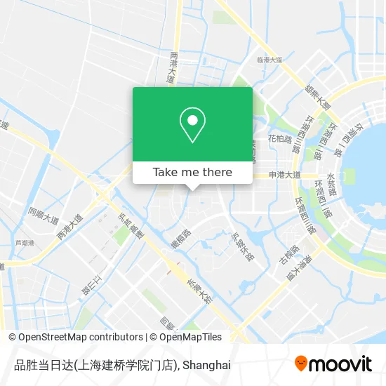品胜当日达(上海建桥学院门店) map