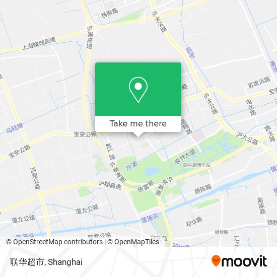 联华超市 map