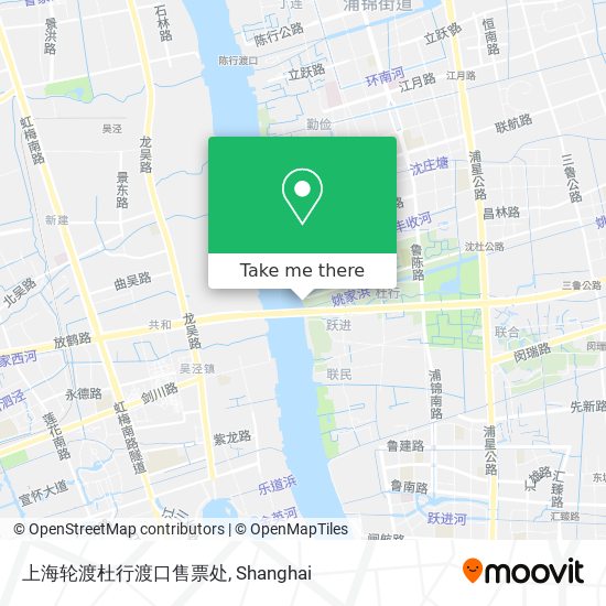 上海轮渡杜行渡口售票处 map
