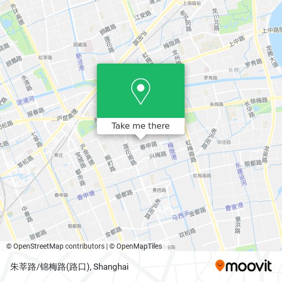 朱莘路/锦梅路(路口) map