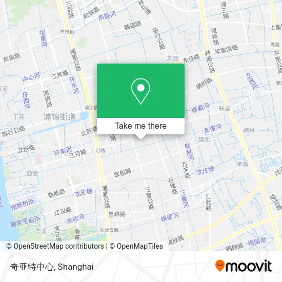 奇亚特中心 map