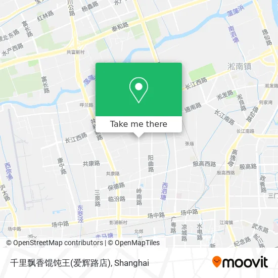 千里飘香馄饨王(爱辉路店) map
