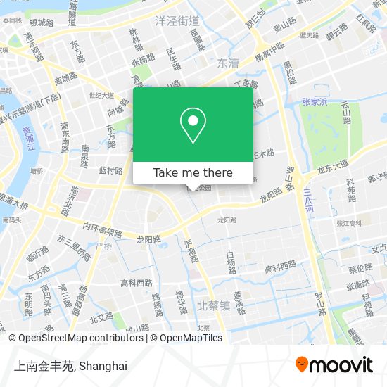 上南金丰苑 map