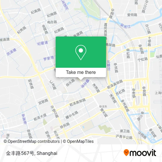 金丰路567号 map