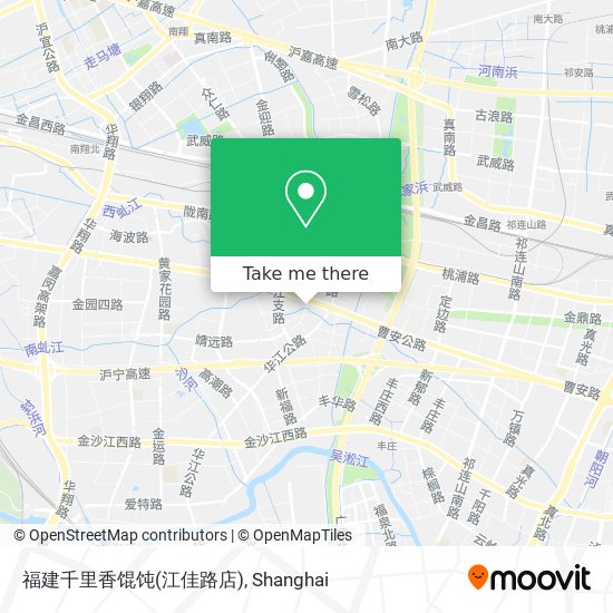 福建千里香馄饨(江佳路店) map