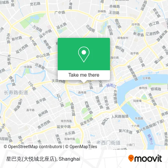 星巴克(大悦城北座店) map