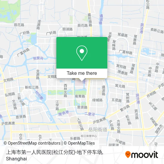 上海市第一人民医院(松江分院)-地下停车场 map