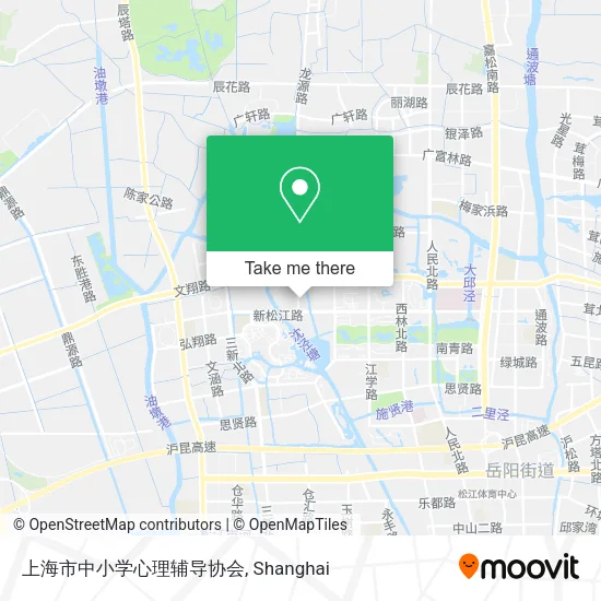 上海市中小学心理辅导协会 map