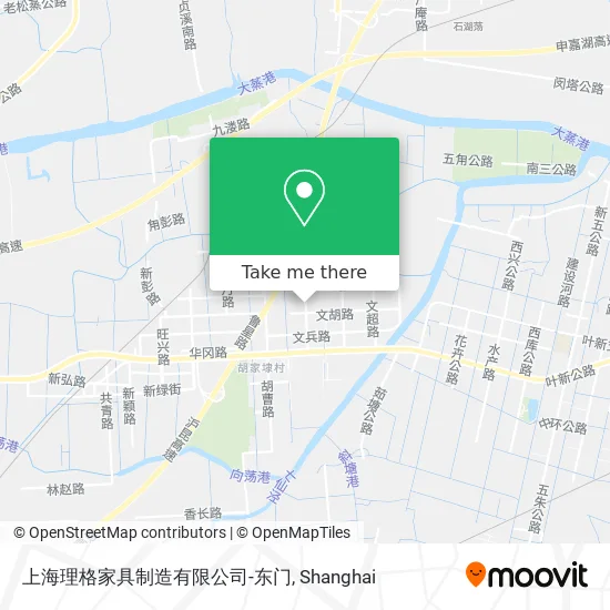 上海理格家具制造有限公司-东门 map
