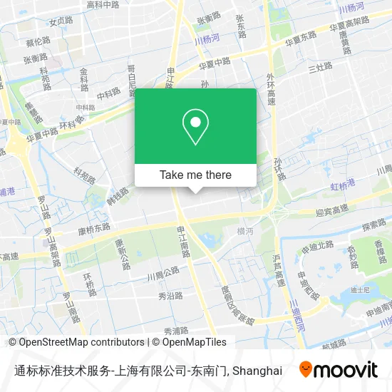 通标标准技术服务-上海有限公司-东南门 map