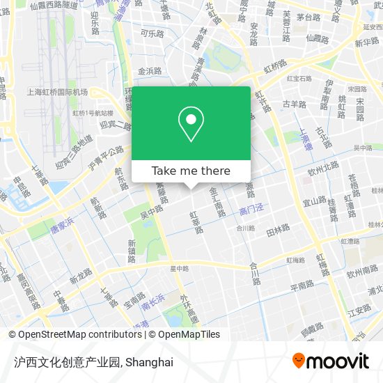 沪西文化创意产业园 map