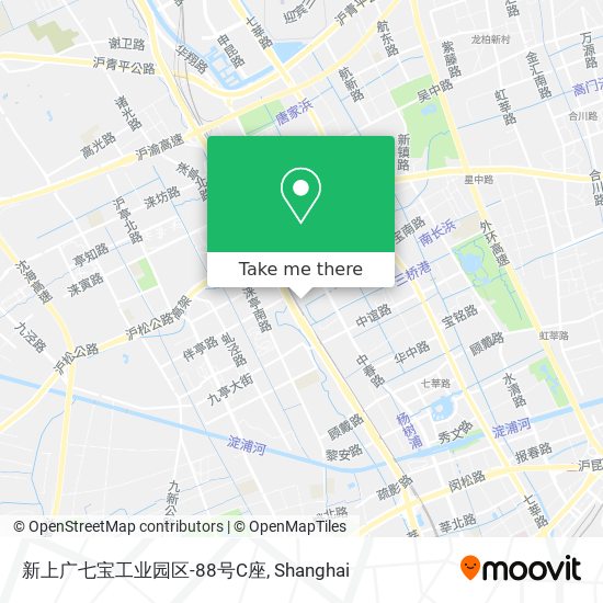 新上广七宝工业园区-88号C座 map