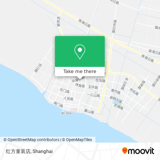 红方童装店 map