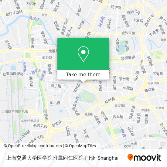 上海交通大学医学院附属同仁医院-门诊 map
