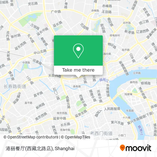 港丽餐厅(西藏北路店) map