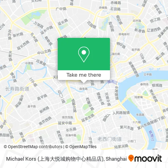 Michael Kors (上海大悦城购物中心精品店) map