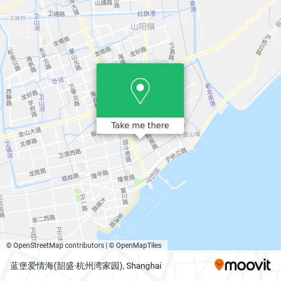 蓝堡爱情海(韶盛·杭州湾家园) map