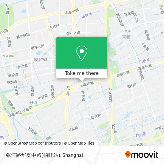 张江路华夏中路(招呼站) map