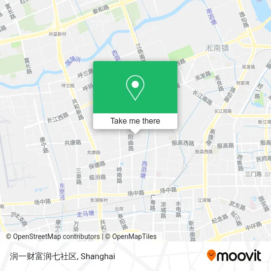 润一财富润七社区 map