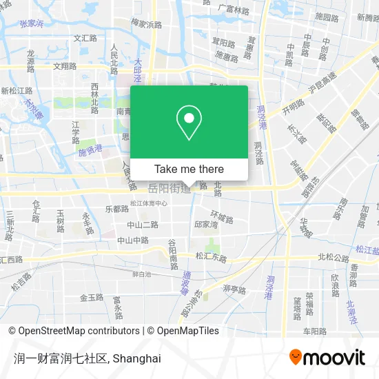 润一财富润七社区 map
