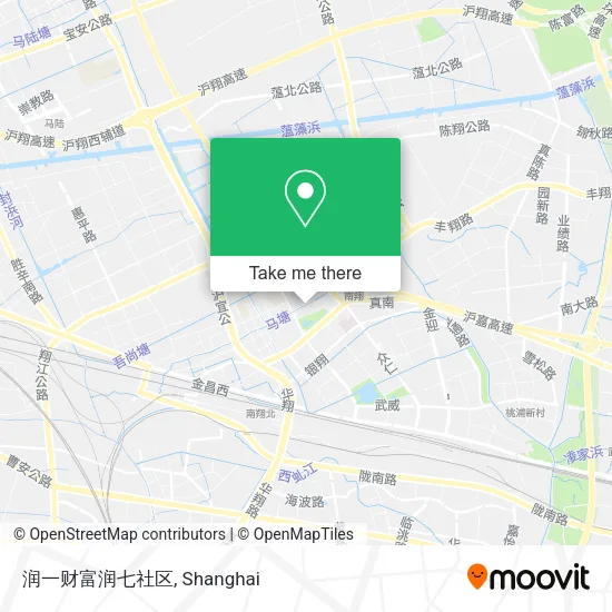 润一财富润七社区 map