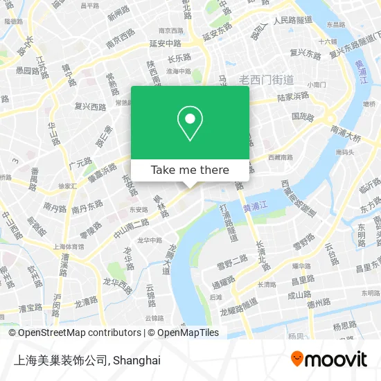 上海美巢装饰公司 map