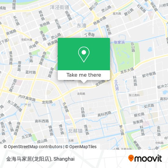 金海马家居(龙阳店) map